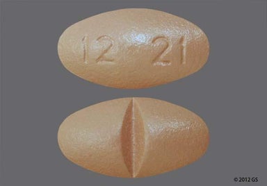 Beige Oval 12 21 - Fluvoxamine Maleate 100mg Tablet