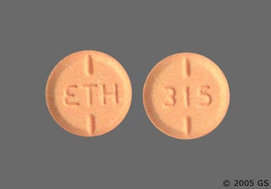 Orange Round ETH - Oxycodone Hydrochloride 5mg Tablet