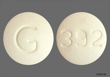 Beige Round 392 - Montelukast Sodium 10mg Tablet