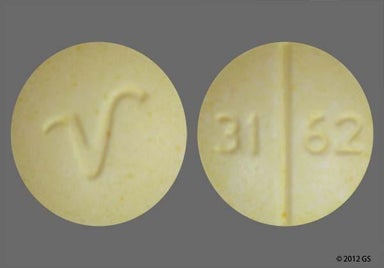 Yellow Round 31 62 - Folic Acid 1mg Tablet