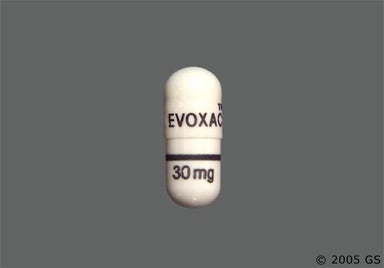 White Capsule EVOXAC 30 mg - Cevimeline Hydrochloride 30mg Capsule