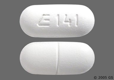 White Oblong E141 - Oxaprozin 600mg Tablet