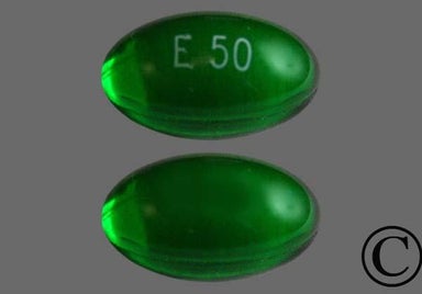 Green Capsule E 50 - Ergocalciferol 1.25mg Capsule