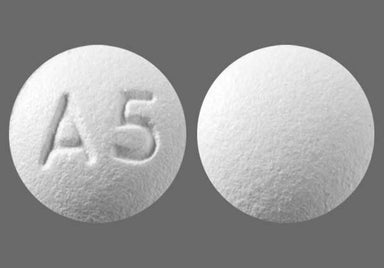 White Round A5 - Iclusig 15mg Tablet