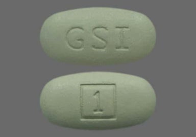 Green Oblong 1 And Gsi - STRIBILD 150mg-150mg-200mg-300mg Tablet