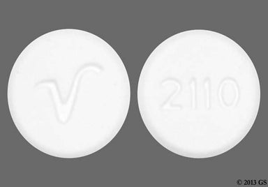 White Round 2110 - Amlodipine Besylate 10mg Tablet