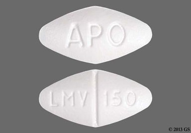 White Diamond Lmv 150 And Apo - Lamivudine 150mg Tablet