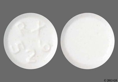 White Round RX 526 - Allergy Relief 10mg Tablet