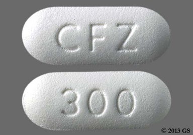White Oblong 300 And Cfz - Invokana 300mg Tablet