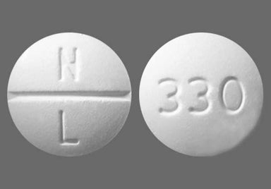 White Round N L - Trimethoprim 100mg Tablet