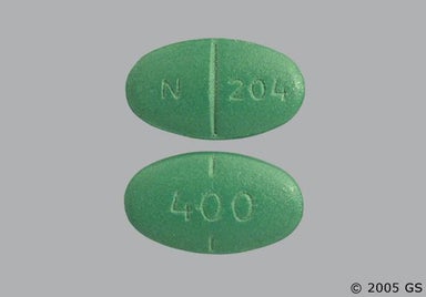 Green Oval 400 And N 204 - Cimetidine 400mg Tablet