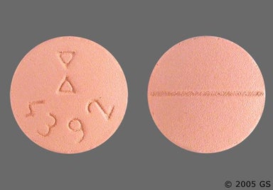 Pink Round 4392 - Fluvoxamine Maleate 100mg Tablet