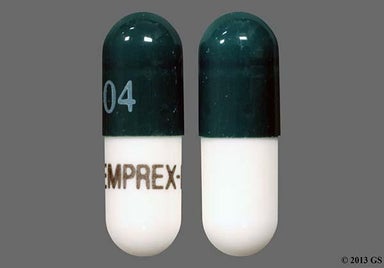 Green, White Capsule SEMPREX-D 404 - Semprex-D 8mg-60mg Capsule