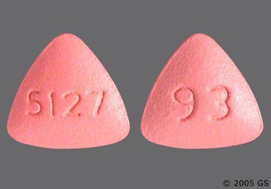 Pink Triangle 5127 - Benazepril Hydrochloride 40mg Tablet