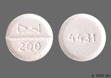 White Round LOGO 200 - Misoprostol 200mcg Tablet