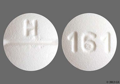 White Round H And 161 - Levocetirizine 5mg Tablet