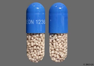 Blue, Colorless Capsule CREON 1236 - CREON (Lipase 36,000unit) Minimicrospheres Delayed-Release Capsule