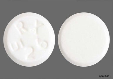 White Round RX 526 - Leader Loratadine 10mg Tablet