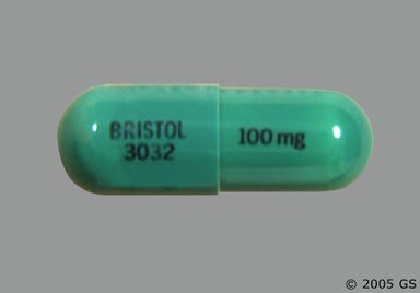 Green Capsule BRISTOL 3032 100 mg - Lomustine 100mg Capsule