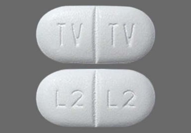 White Oval TV TV - Lamivudine and Zidovudine 150mg-300mg Tablet