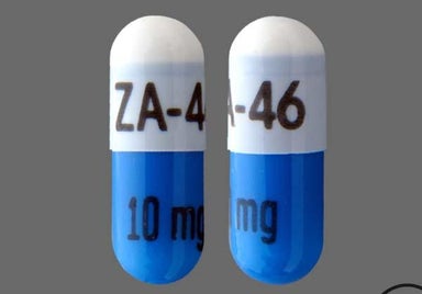 Blue, White Capsule ZA-46 10mg - Ramipril 10mg Capsule