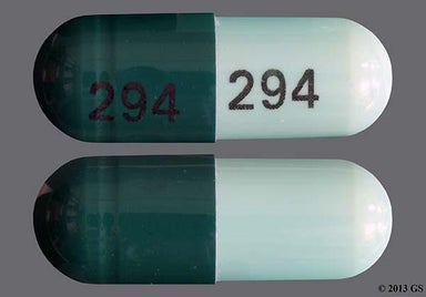 Green Capsule 294 294 - Cephalexin 500mg Capsule