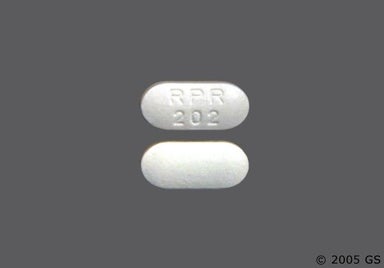 White Oblong RPR 202 - Riluzole 50mg Tablet