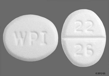 White Oval Wpi And 22 26 - Desmopressin Acetate 0.2mg Tablet