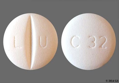 White Round C 32 - Ethambutol Hydrochloride 400mg Tablet