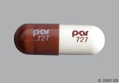 Brown, White Capsule par 727 par 727 - Doxycycline Monohydrate 100mg Capsule