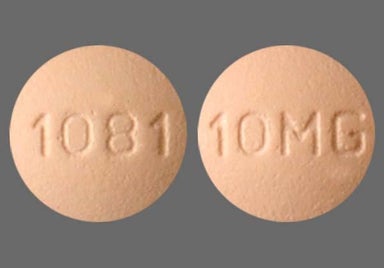 Brown Round 10 MG - Montelukast Sodium 10mg Tablet