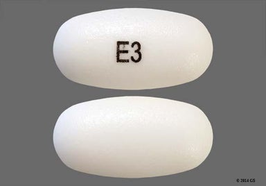 White Oval E3 - Sevelamer Carbonate 800mg Tablet