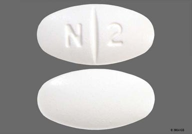 White Oval N 2 - Nevirapine 200mg Tablet