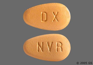 Orange Oval NVR - Valsartan 160mg Tablet