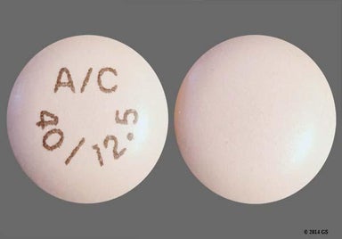 Red Round A/C 40/12.5 - Edarbyclor 40mg-12.5mg Tablet