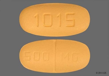 Yellow Oval 500 MG - Levetiracetam 500mg Tablet