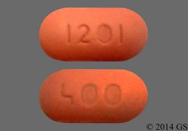 Pink Oblong 1201 - Moxifloxacin Hydrochloride 400mg Tablet