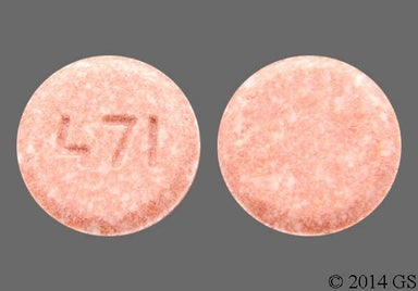 Brown Round 471 - Telmisartan 20mg Tablet