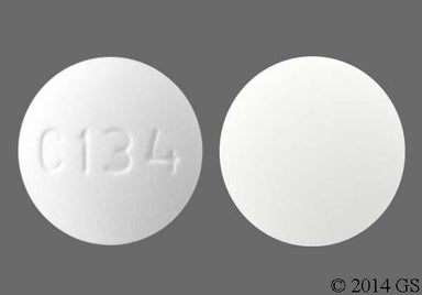 White Round C134 - Terbinafine Hydrochloride 250mg Tablet