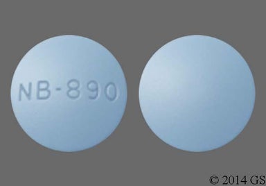 Blue Round NB-890 - Contrave 8mg-90mg Extended-Release Tablet