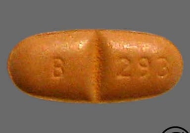 Beige Oval B 293 - Oxcarbazepine 300mg Tablet