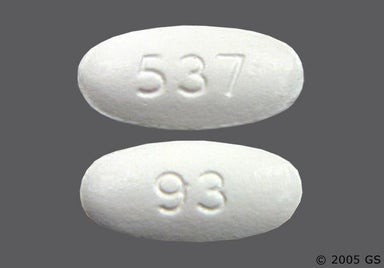 White Oval 537 - Naproxen Sodium 550mg Tablet