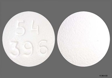 White Round 54 396 - Eszopiclone 3mg Tablet