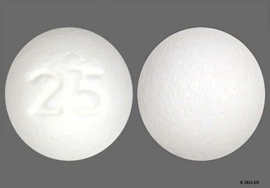 White Round 25 - Exemestane 25mg Tablet