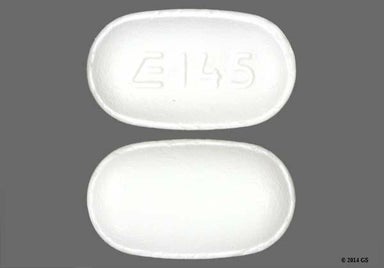 White Oval E145 - Nabumetone 500mg Tablet