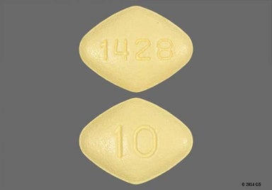 Yellow Diamond 1428 - FARXIGA 10mg Tablet