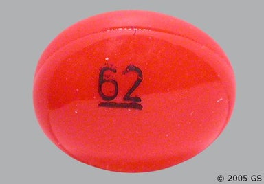 Red Capsule 62 - Terazosin Hydrochloride 5mg Capsule