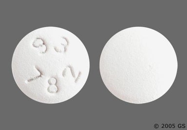 White Round 93 782 - Tamoxifen Citrate 20mg Tablet