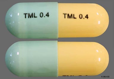 Green, Yellow Capsule TML 0.4 TML 0.4 - Tamsulosin Hydrochloride 0.4mg Capsule
