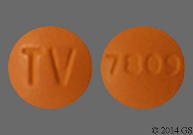 Brown Round 7809 - Amlodipine Besylate/Valsartan/Hydrochlorothiazide 10mg-320mg-25mg Tablet